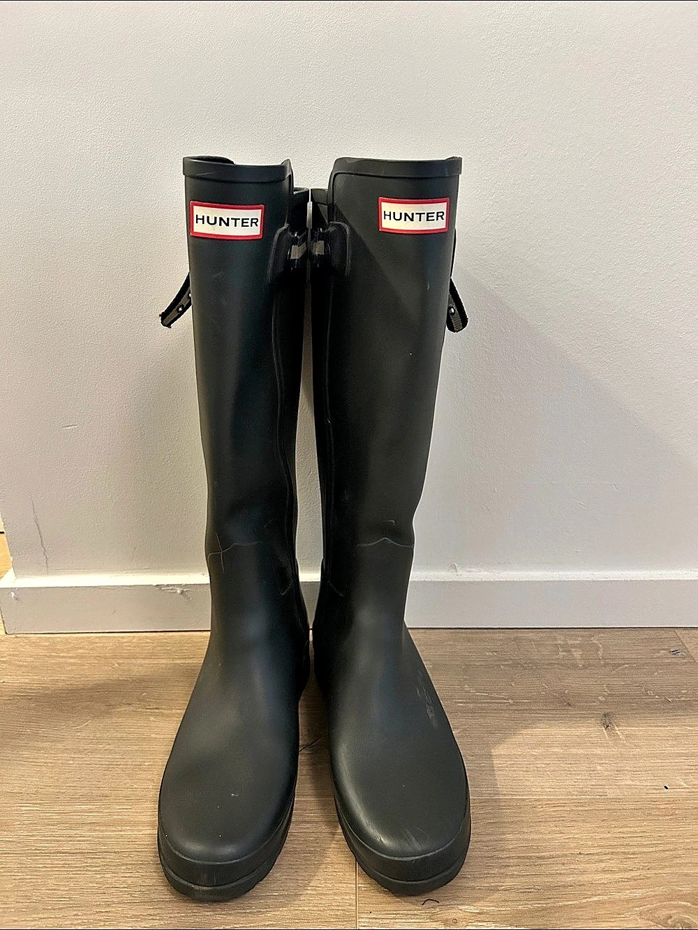 Nordstrom Limited Edition Hunter Original Tall Back Adjustable Rain Boots charco